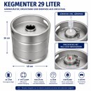 Kegmenter / Bierfass / Gärbehälter - 29 Liter