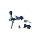 Kompensatorzapfhahn mit NC Kupplung