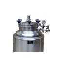 Konischer Gärbehälter Doppelmantel - 100 Liter