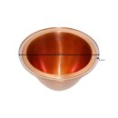 Kupferdeckel für Destillieraufsatz