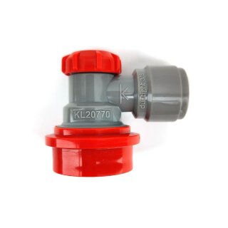 NC Gas Anschluss mit 9,5mm Push In