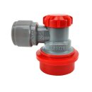 NC Gas Anschluss mit 9,5mm Push In