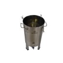 Edelstahl Gärbehälter konisch - 30 Liter
