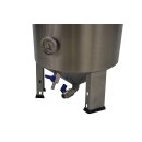 Edelstahl Gärbehälter konisch - 30 Liter