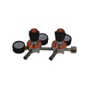 CO2 Armatur MK4 mit 2 Druckreglern