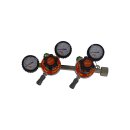 CO2 Armatur MK4 mit 2 Druckreglern