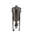 Edelstahl Druck Gärtank konisch - 35 Liter