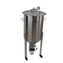 Edelstahl Druck Gärtank konisch - 60 Liter
