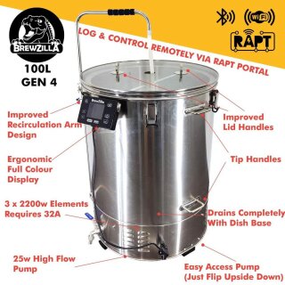 Brewzilla Gen 4, 100 Liter / 380 V