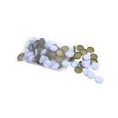 Kleinpackung Kronkorken weiß - 100 Stk