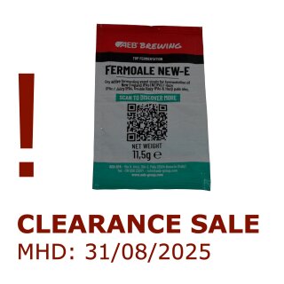 Abverkauf AEB brewing trocken Bierhefe FERMOALE NEW-E