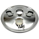 Destillationsdeckel 100L PRO Tri-Clamp mit Sichtglas