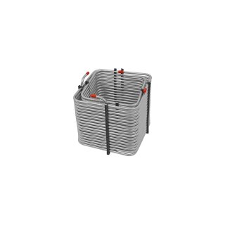 Eintauchkühler mit zwei Kühlkreisen – für Gärbehälter und Wasserkühler