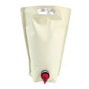 5L Stand-Up Getränkebeutel mit Auslasshahn –...