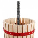 Obstpresse aus Holz 18 Liter – Manuelle...