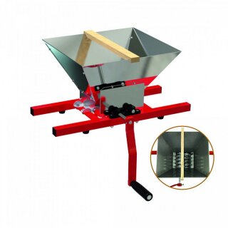 Manuelle Obstmühle 7 Liter – Edelstahltrichter