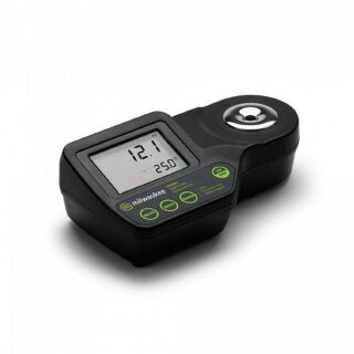Digitales Refraktometer 0–230 °Oe / 0–50 % Brix für Bier, Wein & Most