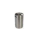 Edelstahl Bierfass 5 Liter – mit Type A Flachfitting