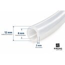 Silikonschlauch 8 x 12 mm – lebensmittelecht – 5 m